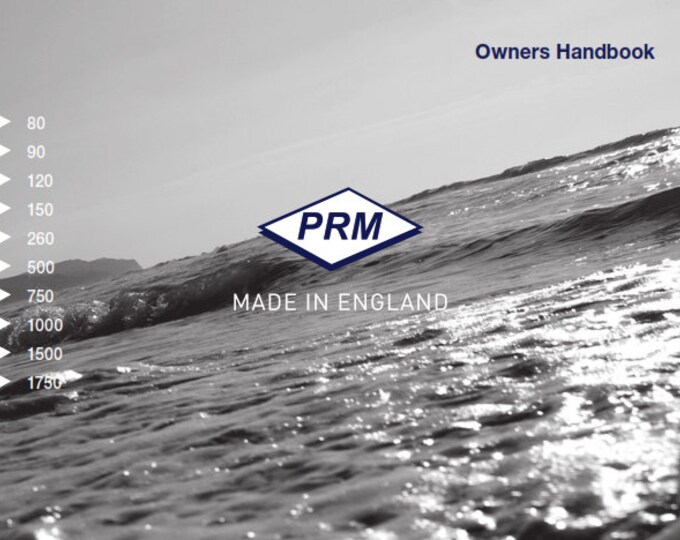 PRM - 80 90 120 150 260 500 750 1000 1500 1750 - Owners Handbook