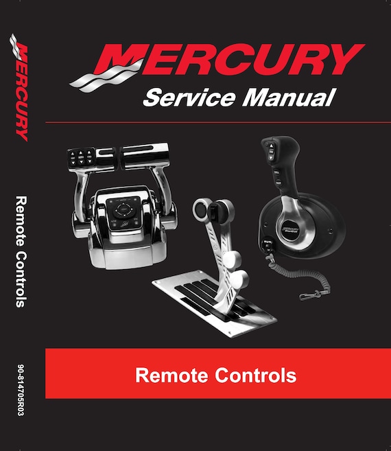 Mercury Remote Controls - Service Workshop Repair Manual