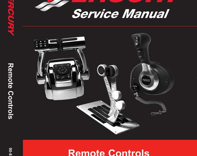 Mercury Remote Controls - Service Workshop Repair Manual