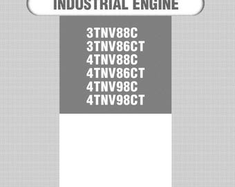 Yanmar Industrial Engine -  3TNV88 3TNV86  4TNV88 4TNV86 4TNV98 - Workshop Service Repair Manual