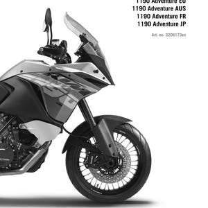 KTM 2013 - 1190 Adventure - Workshop Service Repair Manuals