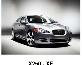 Jaguar X250 XF 2008 2009 - Service Workshop Repair Manual- Vin R00019 to R47514
