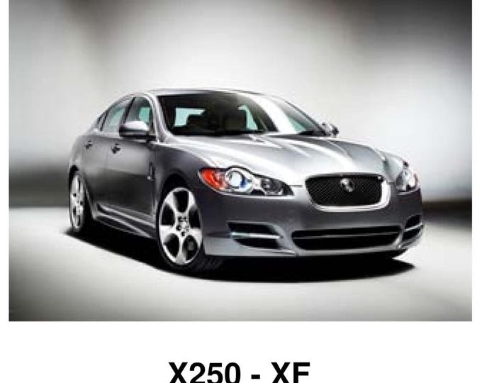 Jaguar X250 XF 2008 2009 - Service Workshop Repair Manual- Vin R00019 to R47514
