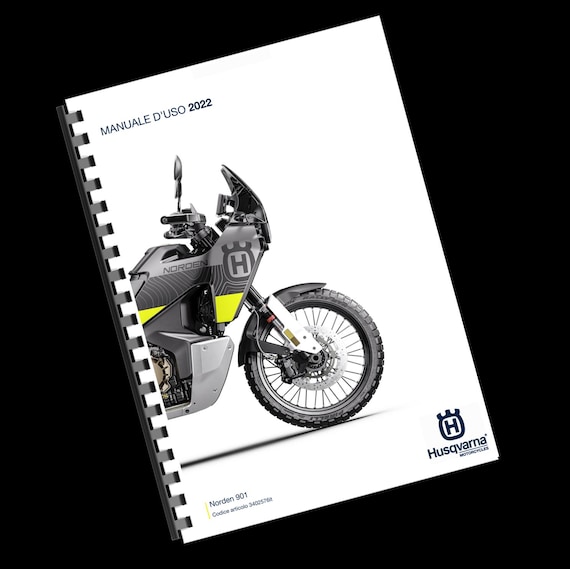 Printed Italian Language - Husqvarna 2022 - Norden 901 - Manuale D'Uso