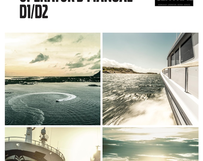 Volvo Penta - Owners Manual - D1 D2 Operator manual