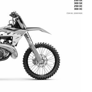 KTM 2023 - 250 300 SX XC - Service Workshop Repair Manual