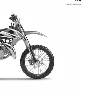 KTM 2021 - 85 SX - Service Workshop Repair Manual