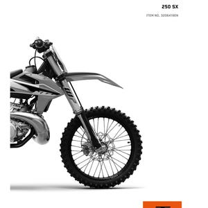 KTM 2021 - 250 SX - Service Workshop Repair Manual