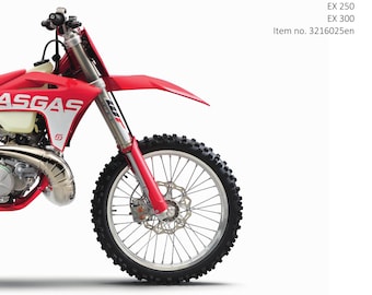 GasGas 2022 - EX 250 300- Service Workshop Repair Manual