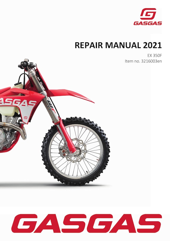 Gasgas 2021 - EX 450F - Workshop Service Repair Manual