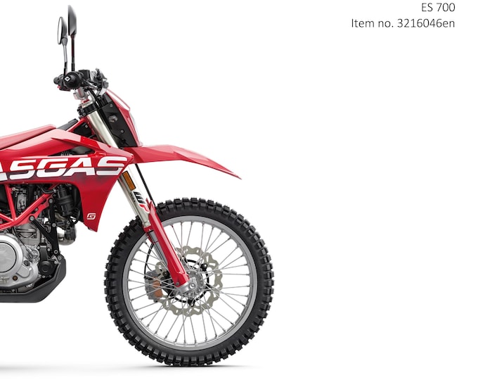 GasGas 2023 - ES 700 EU Edition- Service Workshop Repair Manual