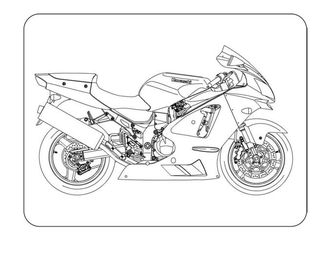 Kawasaki Ninja ZX-12R - 2002 2003 2004 2005 2006 - Workshop Service Repair Manual