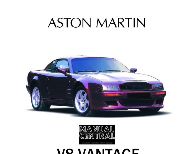 Aston Martin V8 Vantage 1993 to 2000 - Parts Manual