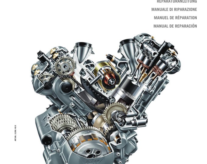 KTM 2003 - 2013 - 950 990 Adventure - Super Duke R - Supermoto /R/T - Super Enduro - Engine Workshop Service Repair Manuals