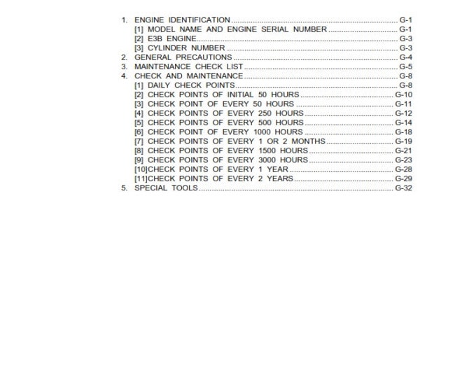 Kubota Diesel Engine - Operator Manual - V3600-E3 V3600-T-E3 V3800-DI-T-E3 V3300-E3BG V3600-T-E3BG