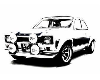 Manual de preparación para rally del Ford Escort Mark 1 y 2