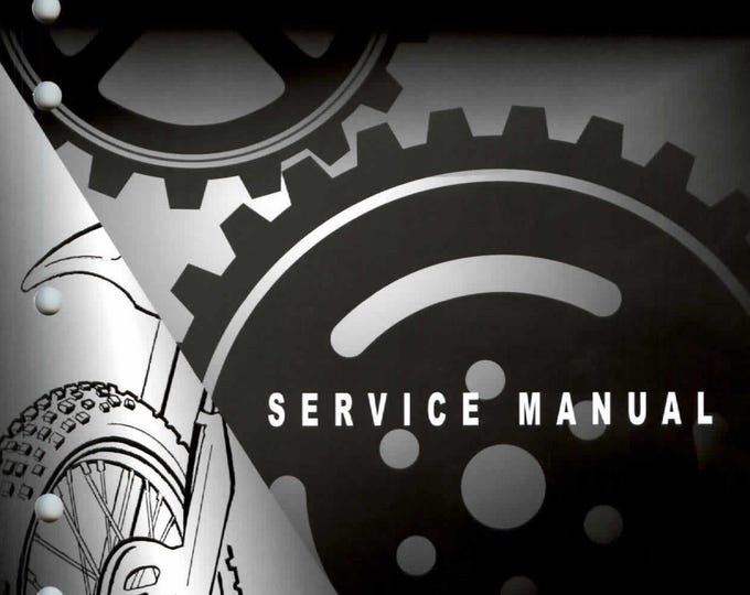 Honda CRF250R 2004 2005 2006 2007 2008 2009 - Workshop Service Repair Manual