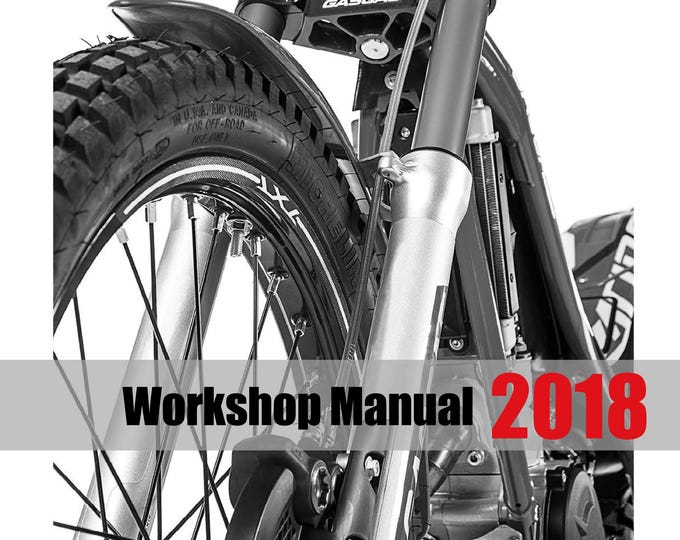 Gasgas 2018 Txt Series - Trial 80 125 250 280 300 - Workshop Service Repair Manual
