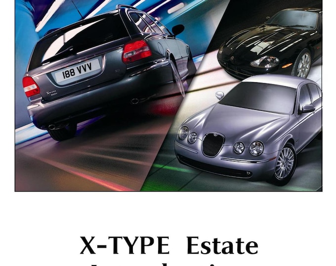 Jaguar S Type - X-Type XK Estate 2005 -  Technical Guide - Model Year Update