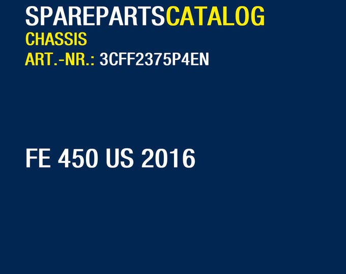 Husqvarna 2016 FE 450 US- Parts Manual Catalog