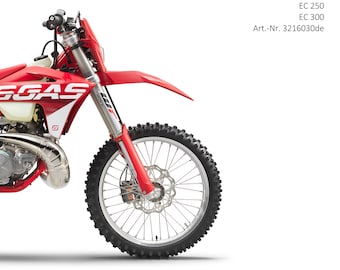 German Language - GASGAS 2023 - EC 250 300 - Reparaturanleitung - Service Workshop Repair Manual