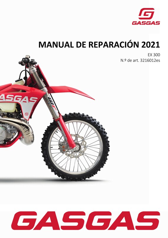 Spanish Language - Gasgas 2021 - EX 300 - Manual de Reparacion