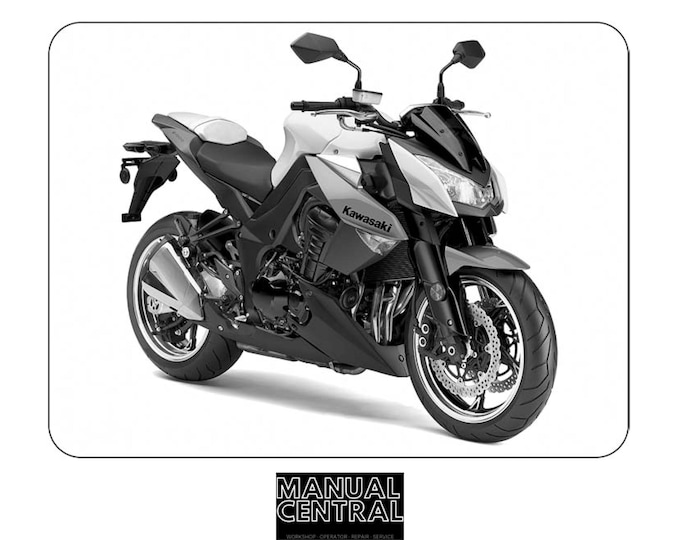 Kawasaki Z1000 ABS 2010 2011 2012 2013 - Workshop Service Repair Manual