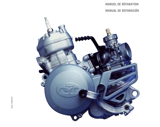 KTM 1998 to 2005 - 60 65 SX - Engine Service Workshop Repair Manual