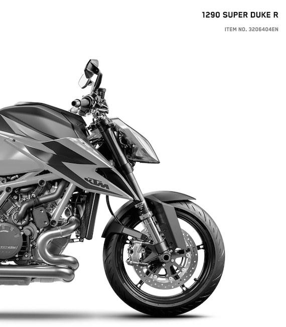 pdf - German / French / Italian / Spanish / English / Mandarin Language - 2020 KTM 1290 Super Duke R -  Workshop Service Repair