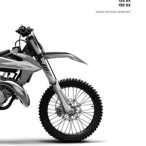 Italian Language - KTM 2020 - 125 150 SX - Manuale Di Riparazione