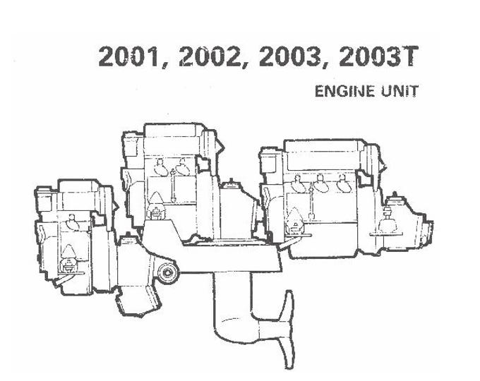 Volvo Penta - Engine Unit - 2001 2002 2003 2003T - Workshop Service Repair Manual