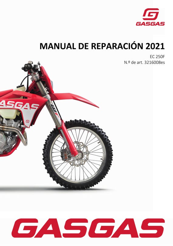 Spanish Language - Gasgas 2021 - EC 250F - Manual de Reparacion