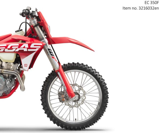 GasGas 2023 - EC 350F - Service Workshop Repair Manual