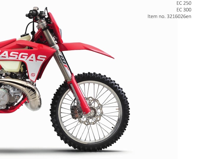 GasGas 2022 - EC 250 300- Service Workshop Repair Manual