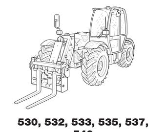 JCB 530 532 533 535 537 540 Operator Handbook