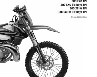 KTM 2019 -250 300 Exc Six Days TPI Xc-w - Service Workshop Repair Manual