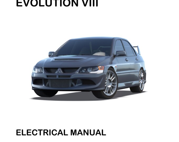 Mitsubishi Lancer Evolution Evo VIII 8 - Electrical Wiring Diagrams