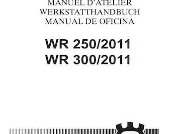 Husqvarna 2011 2012 2013 - WR 250 300 - Instrukcja serwisowa i naprawcza
