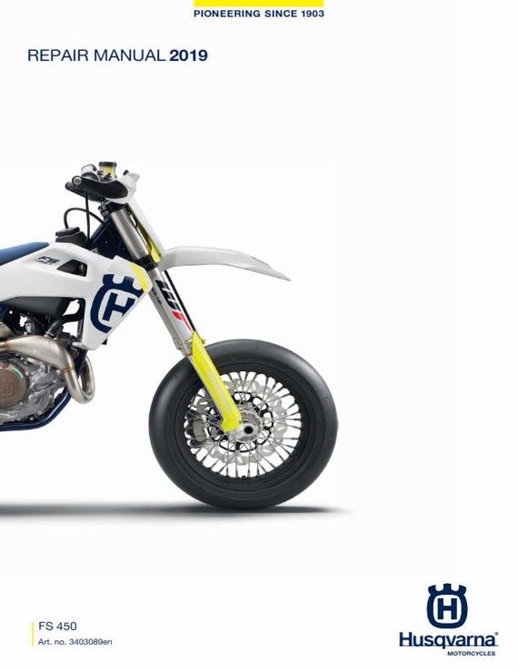 Husqvarna 2019 - FS 450 - Workshop Service Repair Manual