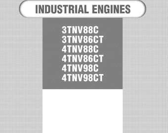 Motor industrial Yanmar - 3TNV88 3TNV86 4TNV88 4TNV86 4TNV98 - Manual de solução de problemas