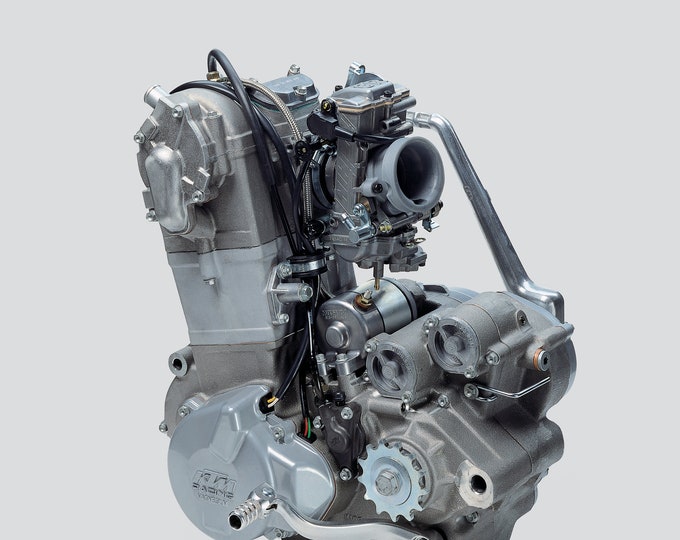 KTM 2000 2001 2002 2003 - 250 400 450 520 525 Sx Mxc Exc Racing - Engine Workshop Service Repair Manual