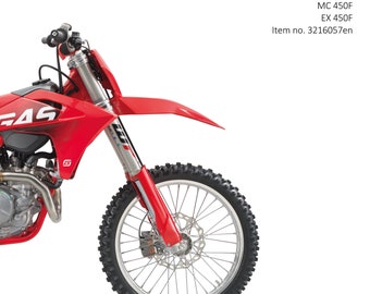GasGas 2024 - MC 450F EX 450F - Service Workshop Repair Manual