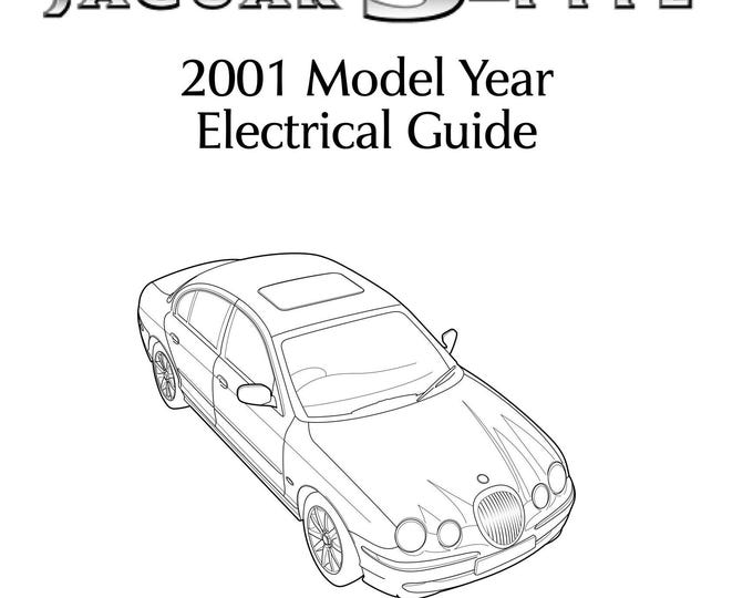 Jaguar S-Type -2001 Model Year - Electrical Guide - Circuit Wiring Diagrams