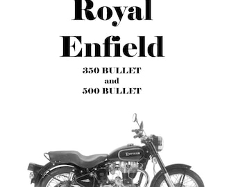 Manuale di manutenzione e riparazione per Royal Enfield Bullet 350 e 500 Bullet 1989-2007