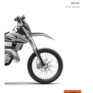 KTM 2021 - 300 EXC - Service Workshop Repair Manual