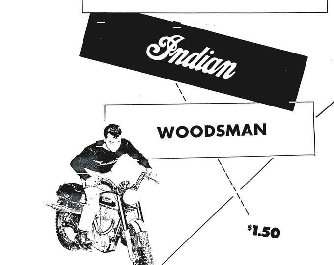 1955 to 1958 Indian 500cc Woodsman, Westerner Workshop Service Repair Manual