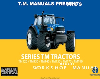 ニューホランド - TM シリーズ TM120 TM130 TM140 TM155 TM175 TM190