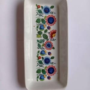 Ceramic plate Gerold Porzellan German designed plate