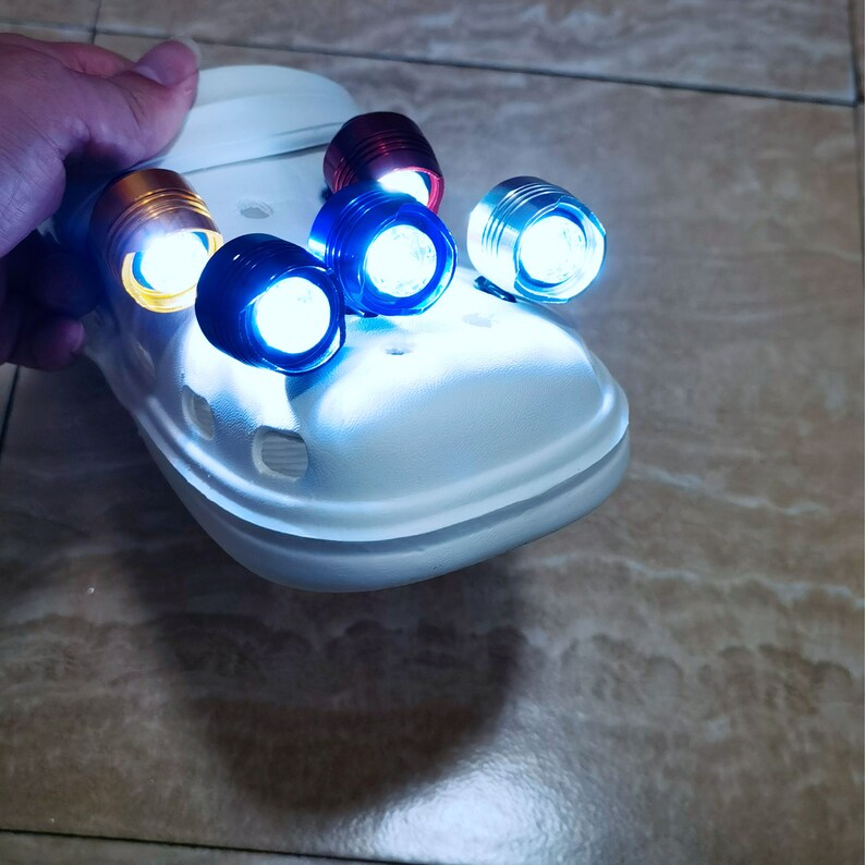 Lights for Crocs, Crocs Lights, Crocs Headlight Charms, Flashlights