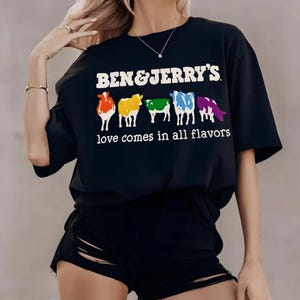 Ben Jerry's Shirt - Etsy